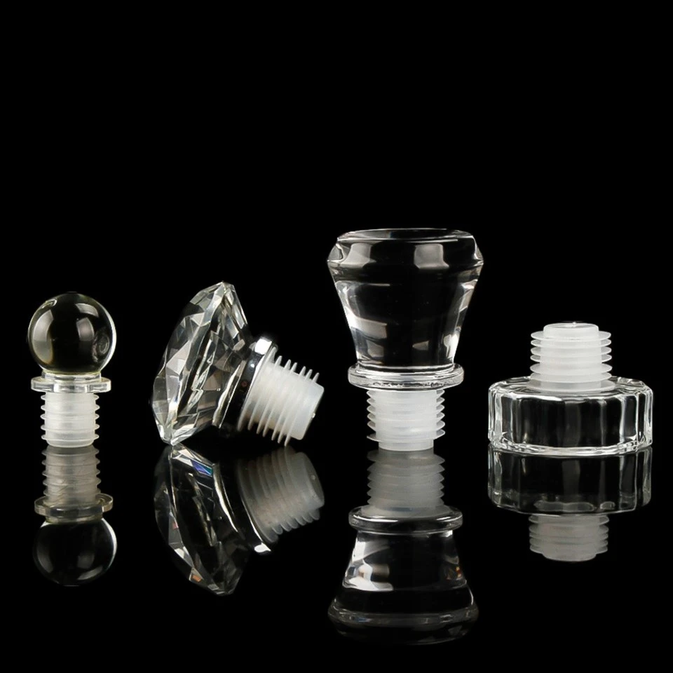 Luxury Clear Glass Stopper